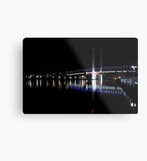 BOLTE BRIDGE AT NIGHT Metal Print