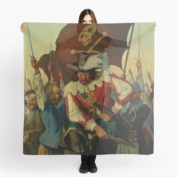 Item preview, “Stand and Deliver” Pirate Art by NC Wyeth designed and sold by PatricianneK.
