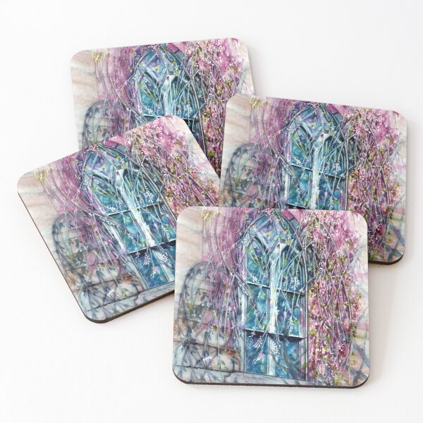 Item preview, Meet Me in the Springtime -  Church Window designed and sold by JanineRileyArt.