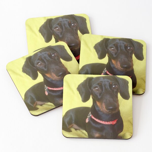 Item preview, “Sausage Mania”. Love Animals. designed and sold by Angela Haig-Harrison.