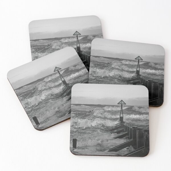 Item preview, North Sea Storm in Black and White designed and sold by Violaman.