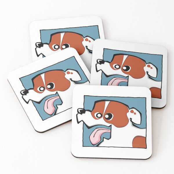 Item preview, Staffordshire Bull Terrier - Red and White (Face) WHITE BG designed and sold by TheChicken.
