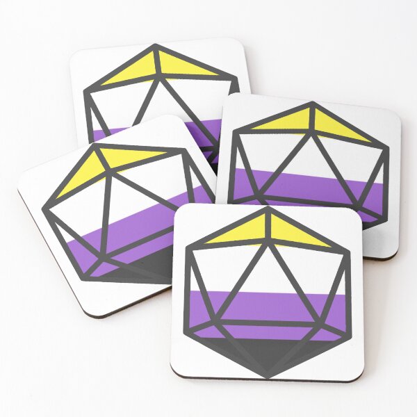 Item preview, Nonbinary d20 designed and sold by tlims287.