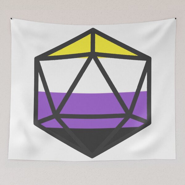Item preview, Nonbinary d20 designed and sold by tlims287.