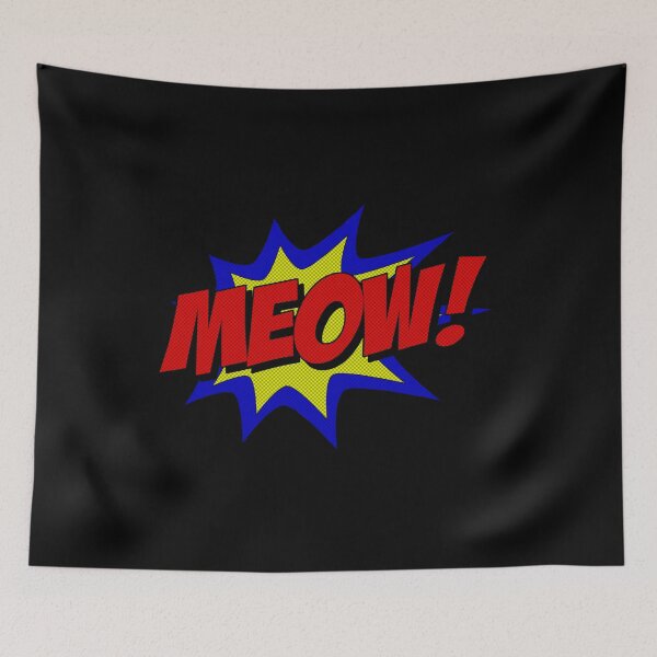 Item preview, Meow Comic Book Cat designed and sold by flippinsg.