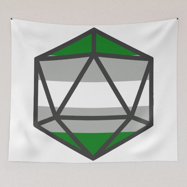 Item preview, Greyromantic d20 designed and sold by tlims287.