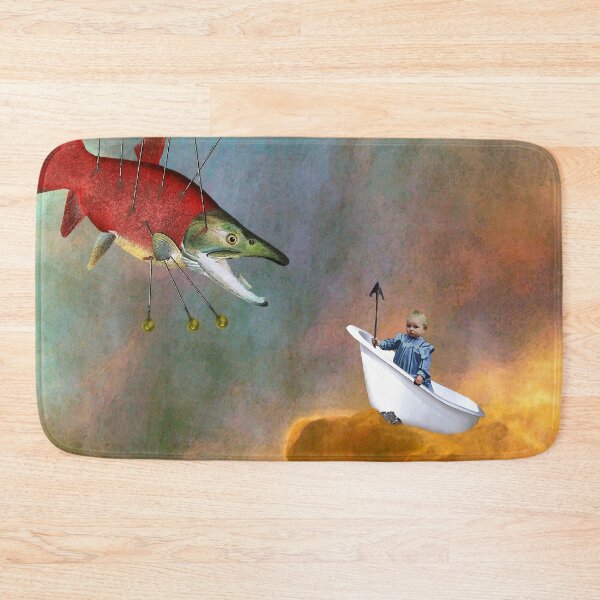 Item preview, Fish Hunt designed and sold by Loveday Funck.