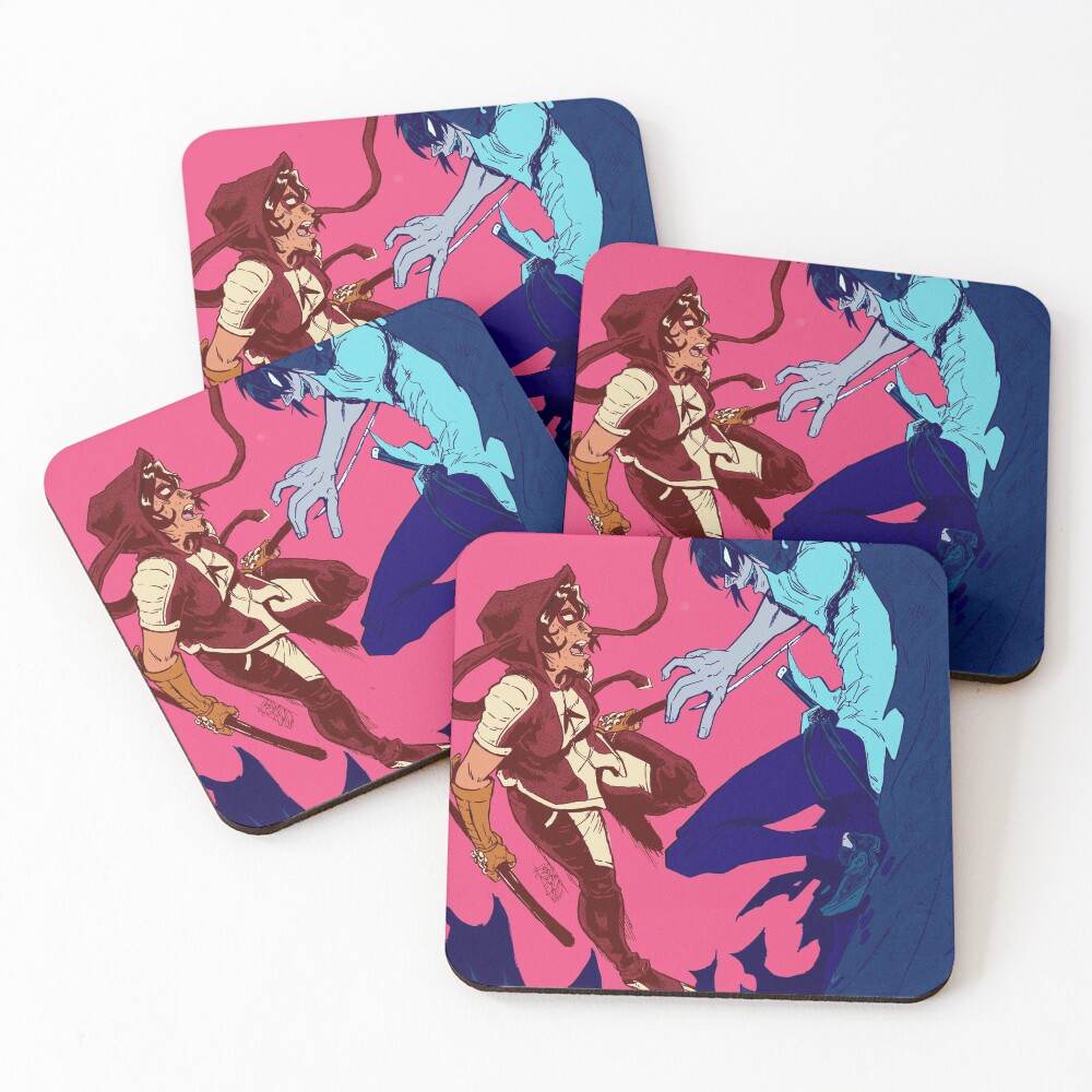 Item preview, Coasters (Set of 4) designed and sold by coolmonkeyd.