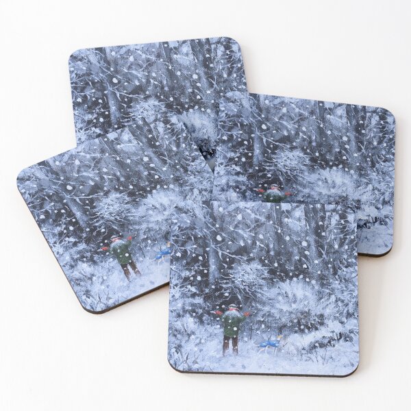 Item preview, At peace in the Winter woods designed and sold by The Art of Steve Sanderson.