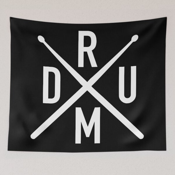 Item preview, DRUM Crossed Sticks Design For Drummers designed and sold by JackCurtis1991.