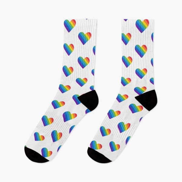Item preview, Heart Logo LGBTQ+ Pride Sticker designed and sold by joethecannon.