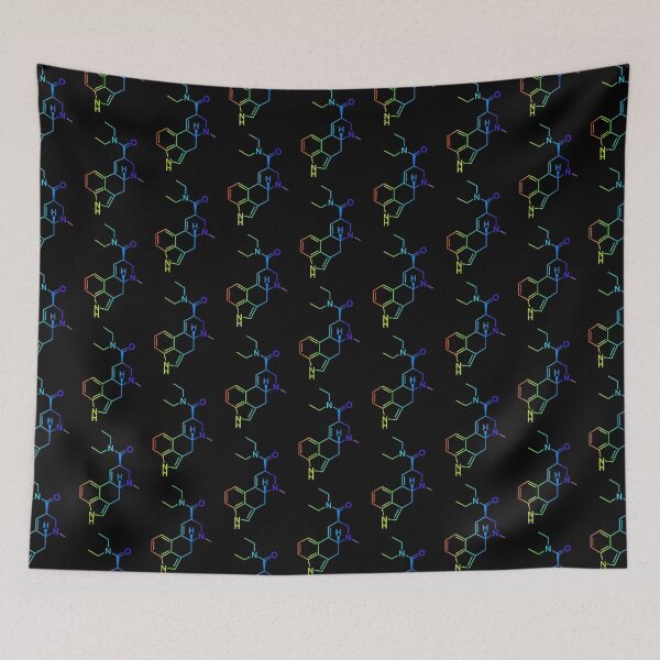 Item preview, LSD Molecule - Psychedelic designed and sold by eldar.