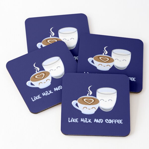 Item preview, Milk and Coffee Puerto Rico Latino Valentines designed and sold by byDarling.