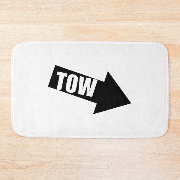 Item preview, Black Tow Hook Sticker Racing Track Day JDM Style designed and sold by Road To Track.