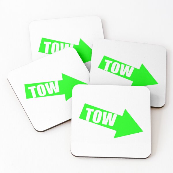 Item preview, Green Tow Hook Sticker Racing Track Day JDM Style designed and sold by Road To Track.