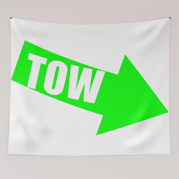 Item preview, Green Tow Hook Sticker Racing Track Day JDM Style designed and sold by Road To Track.