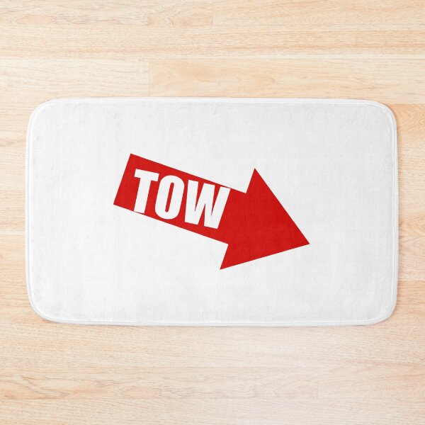 Item preview, Red Tow Hook Sticker Racing Track Day JDM Style designed and sold by Road To Track.