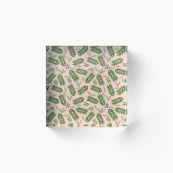 Item preview, Green leaves designed and sold by FunkyPattern.