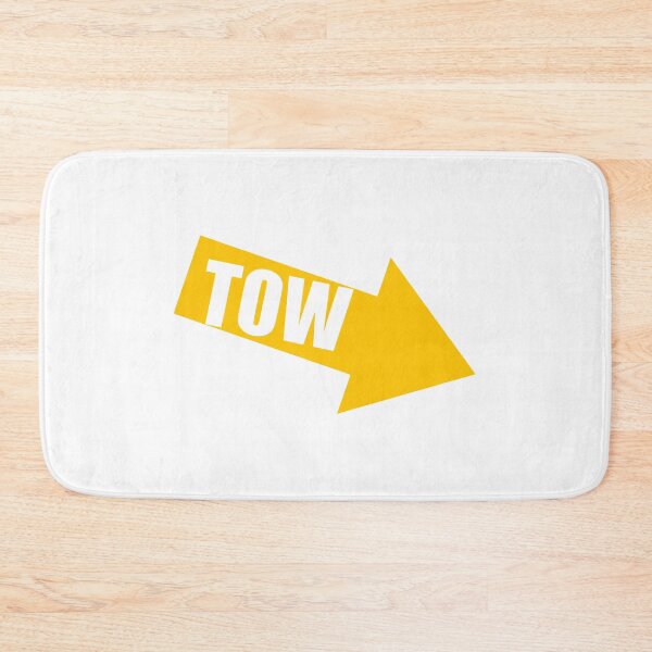 Item preview, Yellow Tow Hook Sticker Racing Track Day JDM Style designed and sold by Road To Track.