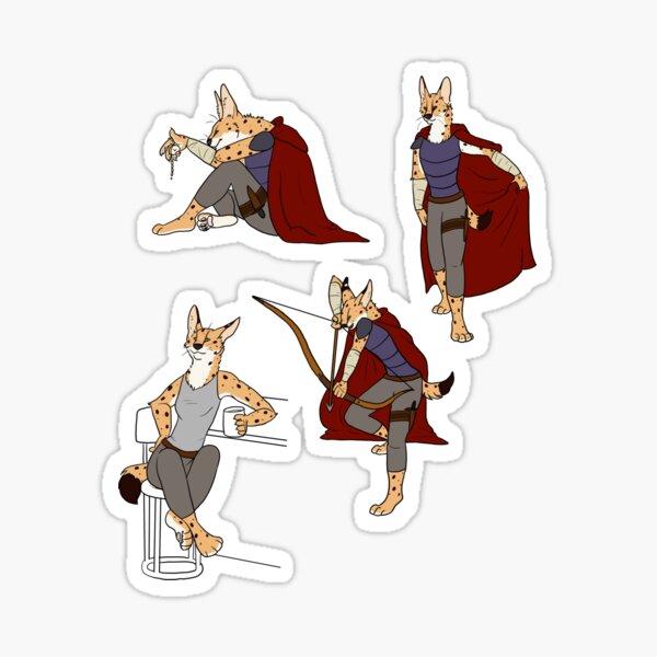 D&D Rogue Sticker for Sale by TellezStickers