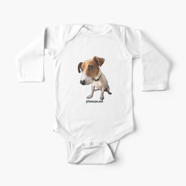 Hugo Jack Russell Terrier for Kids Clothes Long Sleeve Baby One-Piece