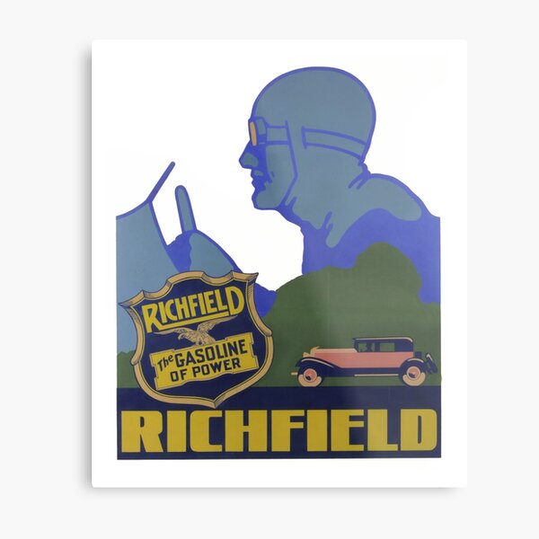 Item preview, Vintage Richfield - The Gasoline Of Power designed and sold by QuayTradingCo.