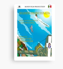 MOVIE POSTER 10 "Quando Pedro volava" Canvas Print