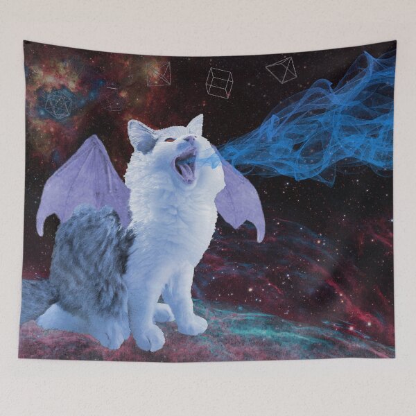 Item preview, Fluffy Kitty of Doom designed and sold by Loveday Funck.