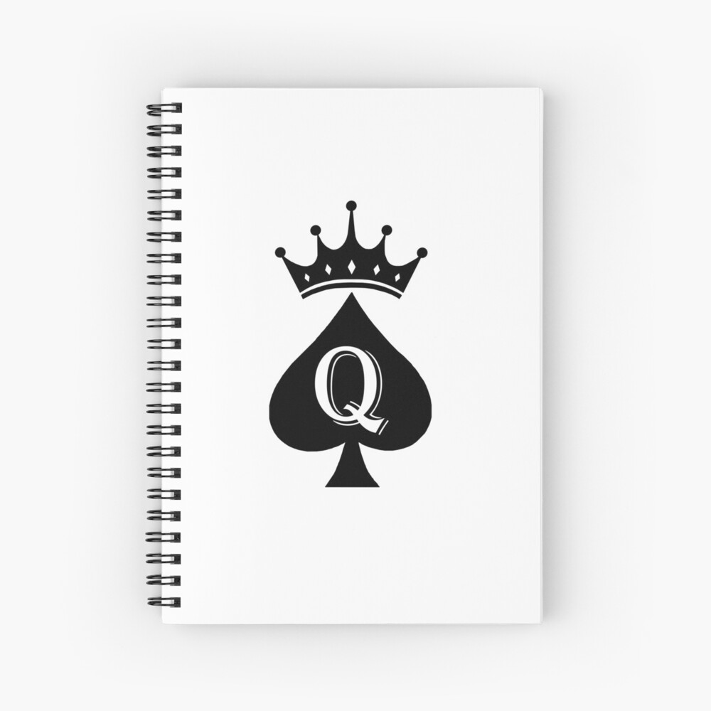 Crowned Queen Of Spades