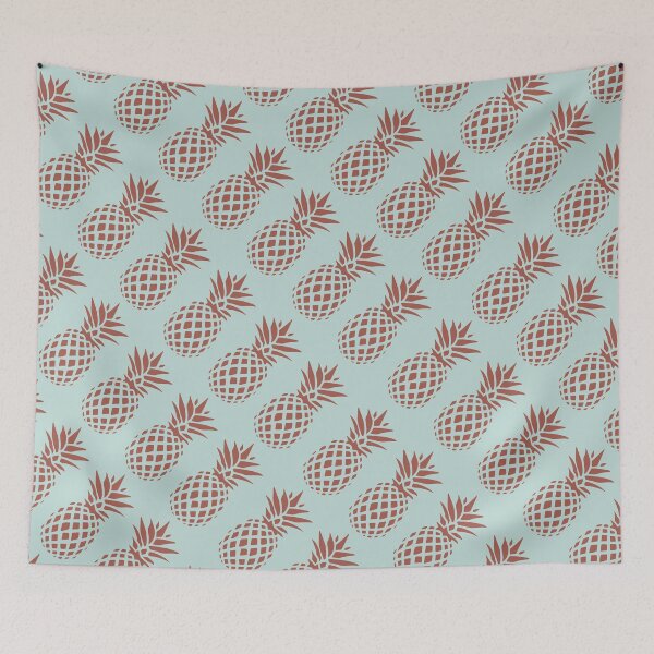Item preview, Pineapple Tropical Fruit Pop Art Pattern Funky Vegan  designed and sold by Inogitna Designs.