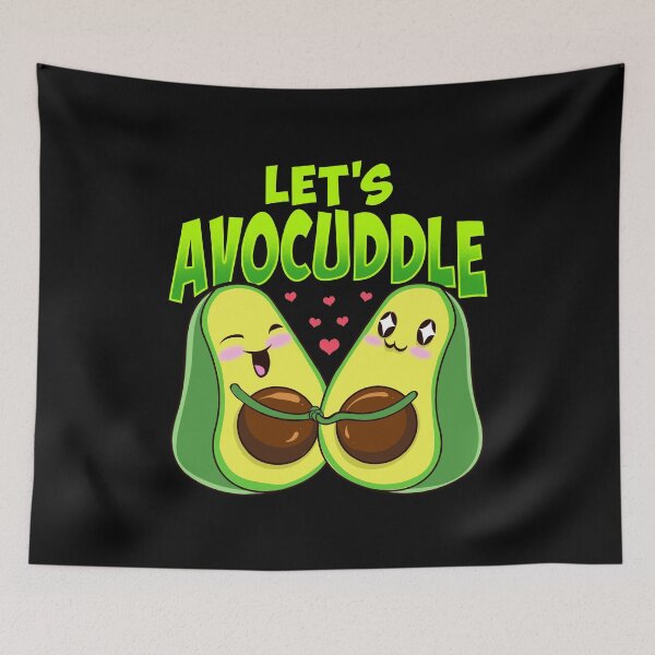 Item preview, Let's Avocuddle Cute & Funny Avocado Pun designed and sold by perfectpresents.