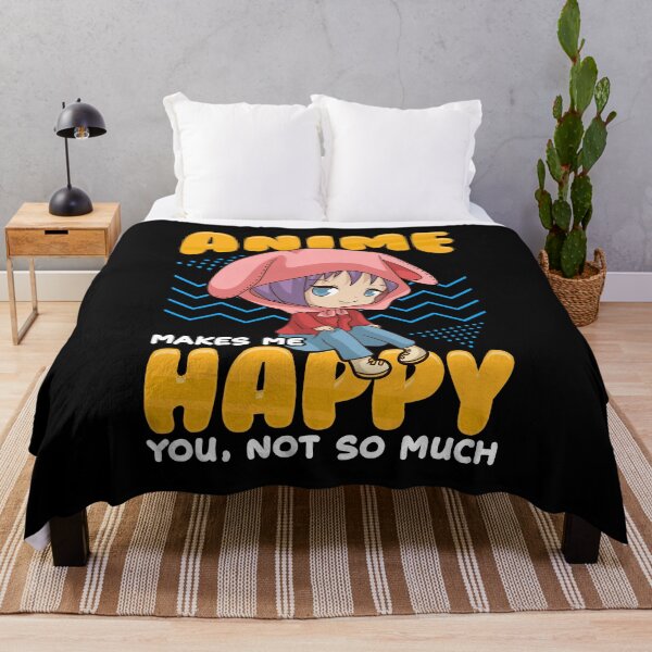 Item preview, Funny Anime Makes Me Happy You, Not So Much Pun designed and sold by perfectpresents.