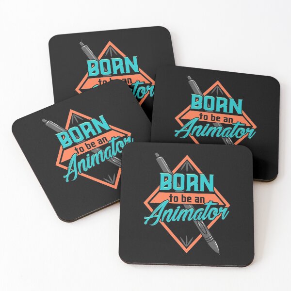 Item preview, Cute Born To Be An Animator Professional Animating designed and sold by perfectpresents.