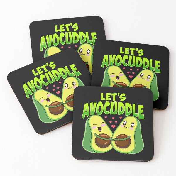 Item preview, Let's Avocuddle Cute & Funny Avocado Pun designed and sold by perfectpresents.