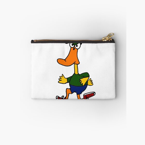 Item preview, Funny Duck Jogging Cartoon designed and sold by Nature's Fancy.