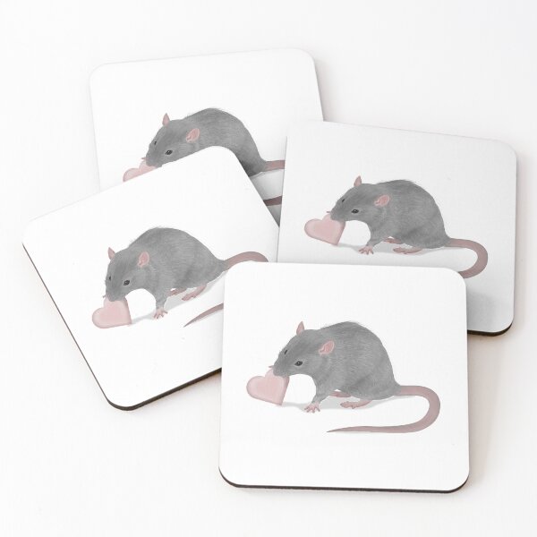 Item preview, Theo the Rat with heart designed and sold by Trin4ever.