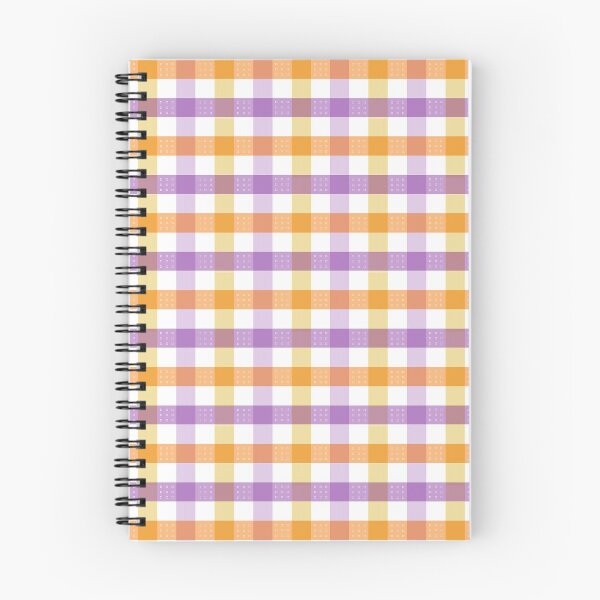 Item preview, Purple and Orange Picnic Check designed and sold by the-outfoxed.