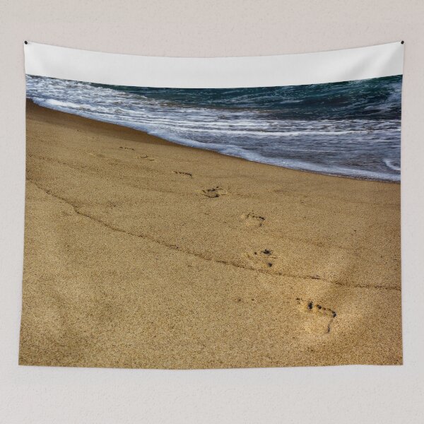 Item preview, Foot Steps On The Beach designed and sold by Robert Alsop.