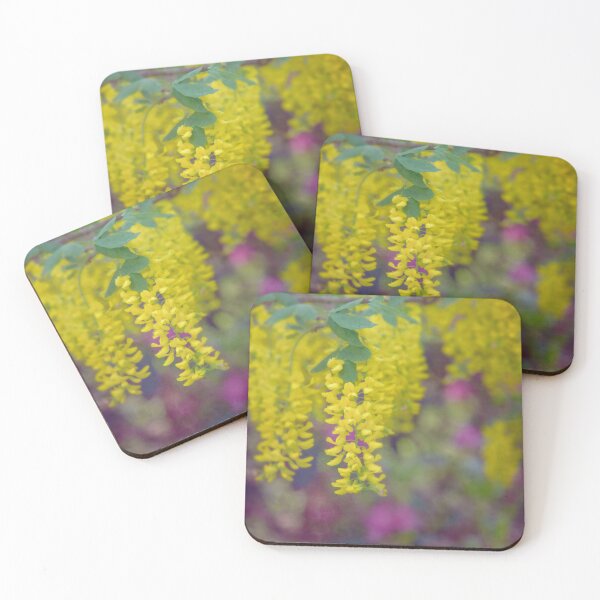 Item preview, Yellow Wisteria with Plum designed and sold by Brooke T Ryan Photographic Art.