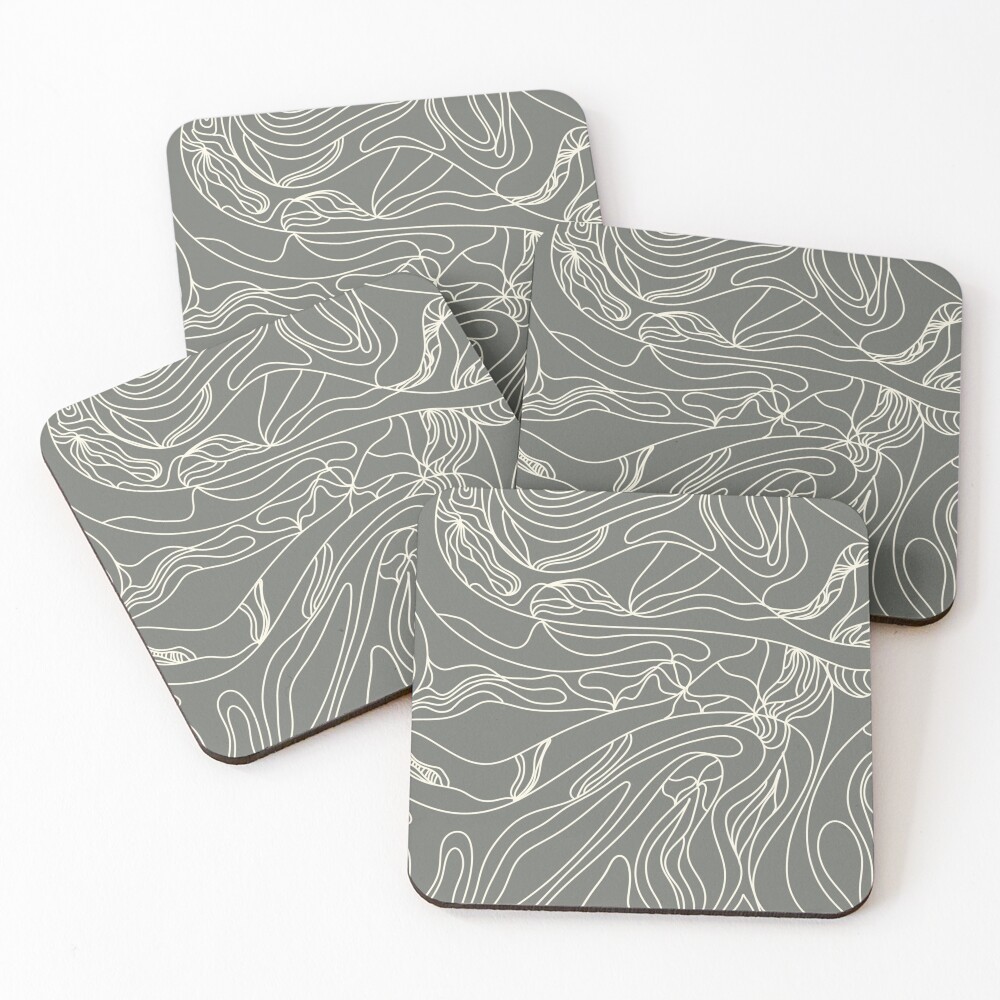 Item preview, Coasters (Set of 4) designed and sold by FunkyPattern.