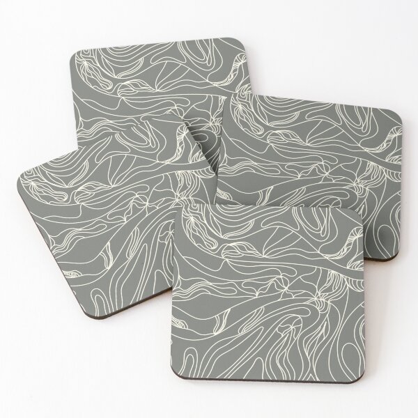 Item preview, Silver lines designed and sold by FunkyPattern.