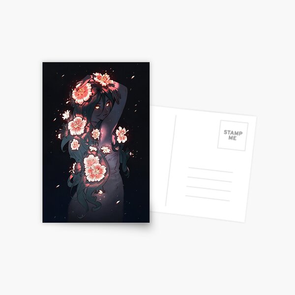 Night Flower Postcard