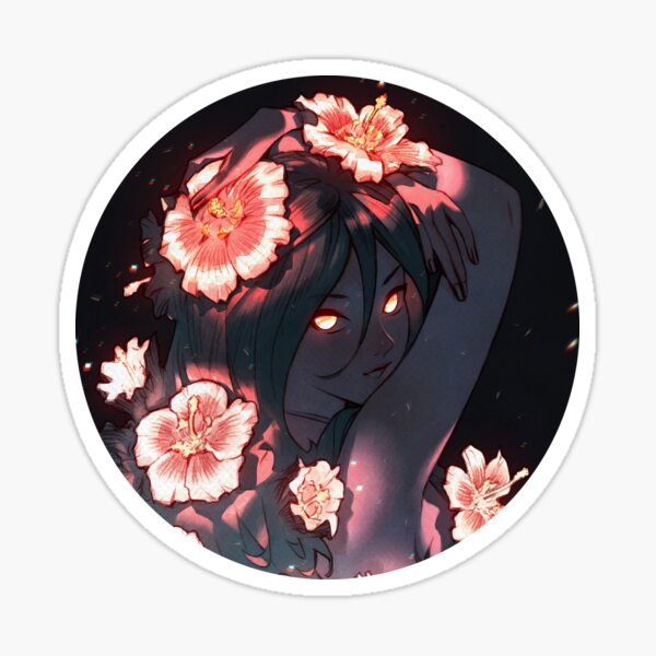 Night Flower Sticker