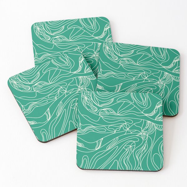 Item preview, Green lines designed and sold by FunkyPattern.