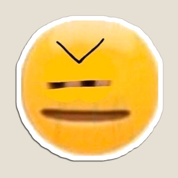 Sad cursed emoji | Magnet