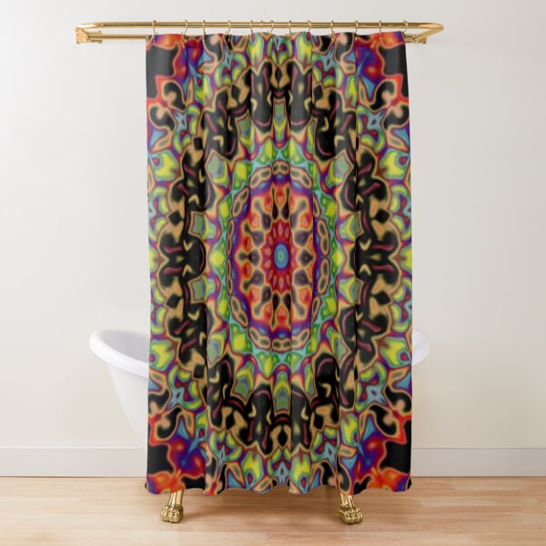 Devil Dipped Shower Curtain