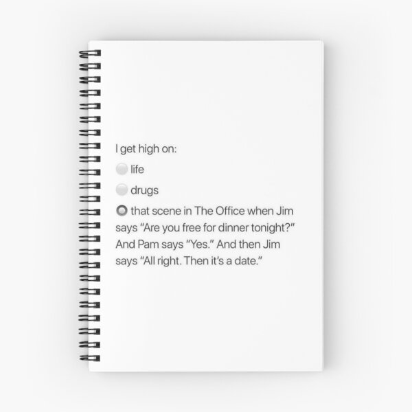 Item preview, High on Jim and Pam (meme) designed and sold by Lezzo1.