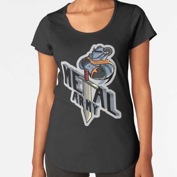 Metal Army Premium Scoop T-Shirt