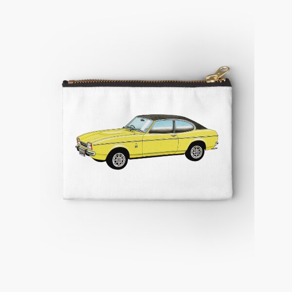 Aperçu de l'œuvre Illustration de la Ford Capri II (Mk2) créée et vendue par Retroblast.