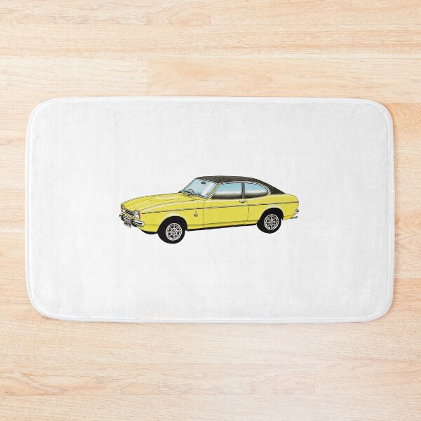 Item preview, Ford Capri II (Mk2) illustration designed and sold by Retroblast.
